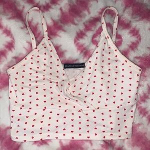 Brandy Melville Amara Heart Tank
